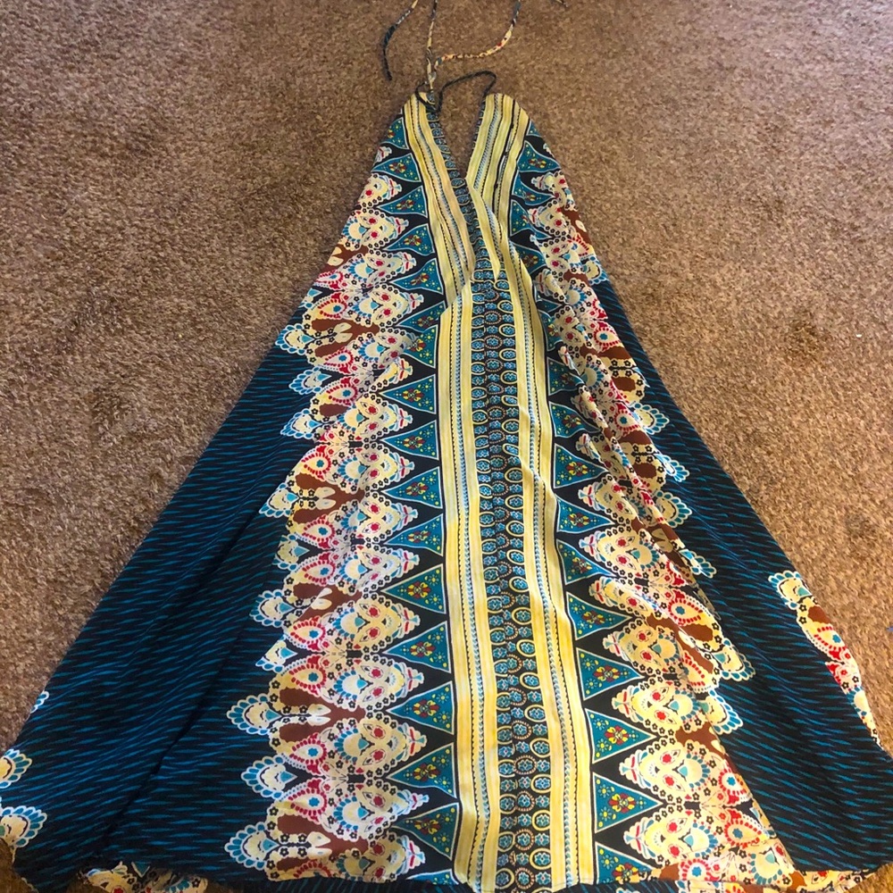 Boho style maxi dress